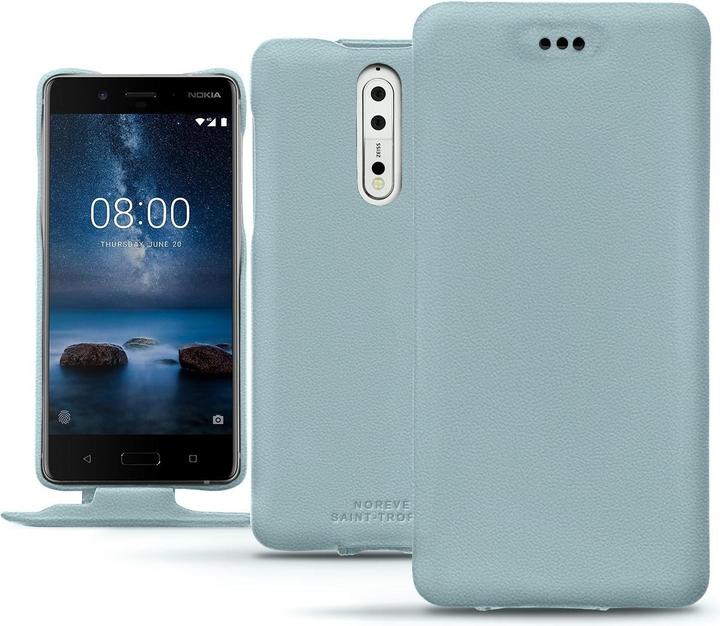 Actual product image Noreve Leather cover vertical (Nokia 8)