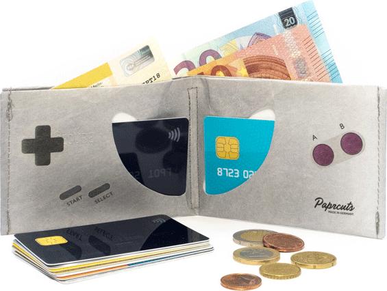 Produktbild Paprcuts Portemonnaie RFID Game Boy
