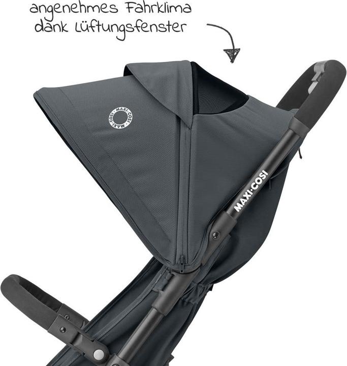 Actual product image Maxi-Cosi Lara2 Essential Graphite (Black Frame)