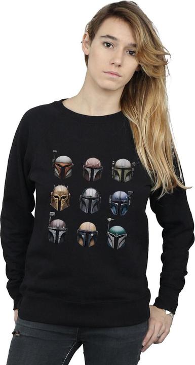 Produktbild Star Wars The Mandalorian Helmet Display Sweatshirt (L)