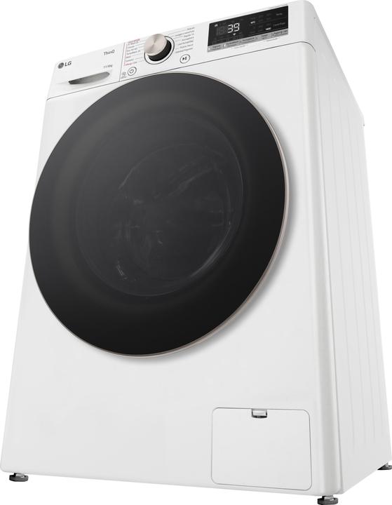 Image du produit LG D4R7011TSWG Laveuse-sécheuse Installation gratuite Chargement frontal Noir, Blanc D