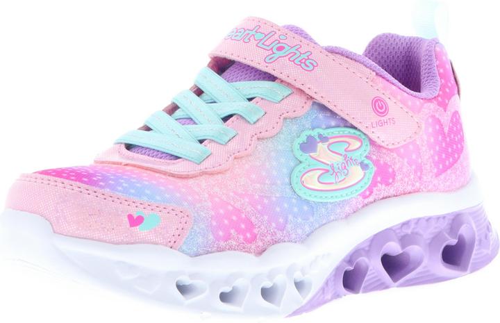 Skechers 302315L/PKMT S Lights-Flutter Heart Lights-Simply Love Kinder Mädchen Sneaker Turnschuhe Ha