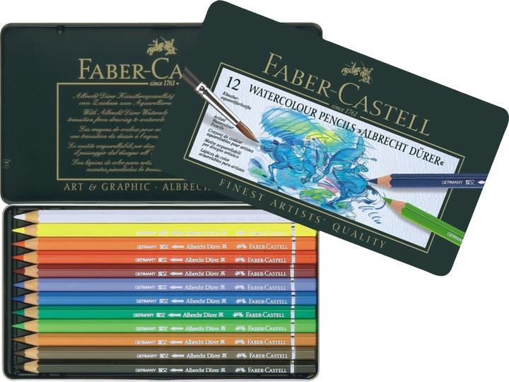 Image du produit Faber-Castell Crayon d'aquarelle Albrecht Dürer (Multicolore, 12 x)
