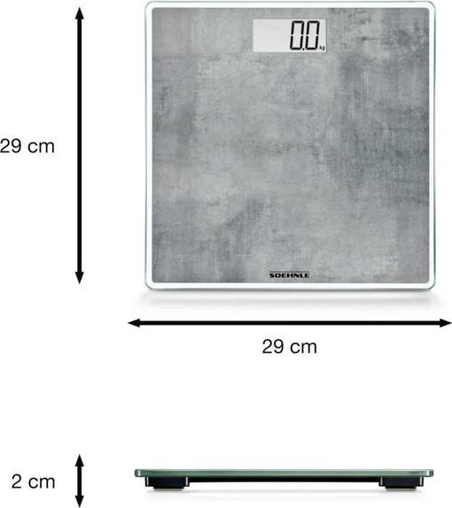 Actual product image Soehnle Compact 300 Concrete (180 kg)