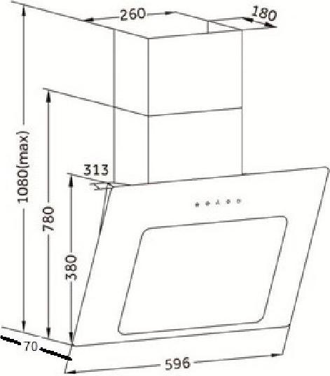 Produktbild PKM Dunstabzugshaube 9039X