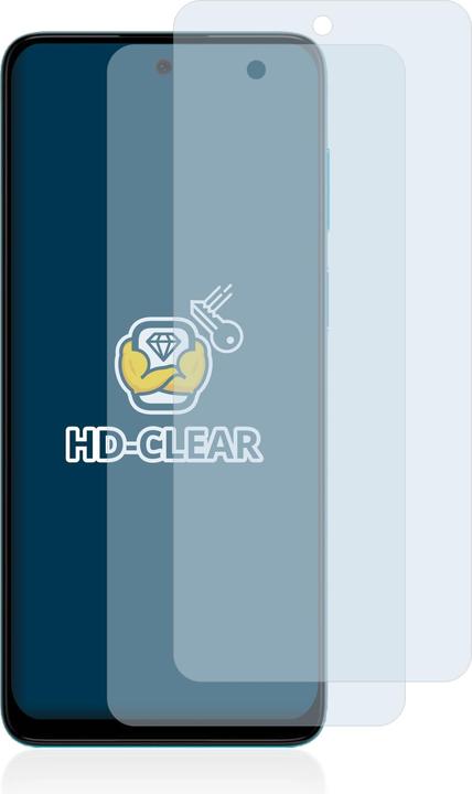 Actual product image BROTECT Screen Protector Clear (2 Piece, Motorola Moto G22)