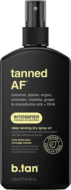 B.Tan Tanned AF Intensifier Tanning Oil 236 ml (Self tanning oil, 236 ml)