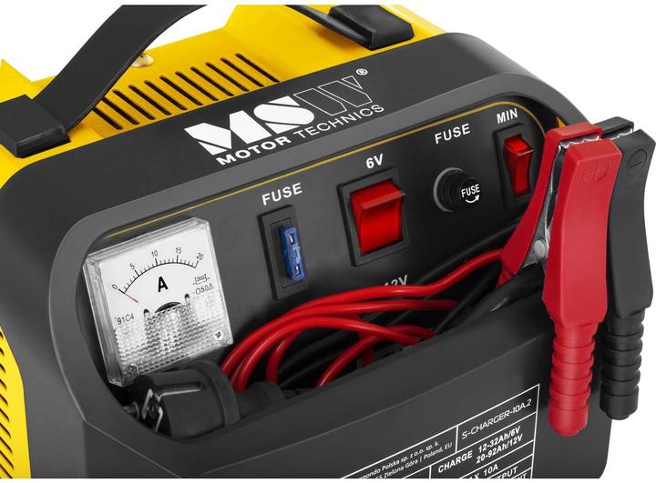 Produktbild MSW Autobatterie Ladegerät Kfz Pkw Ladegerät Batterie 6 12 V 5 8 A Werkstatt (12V, 6V, 8 A)
