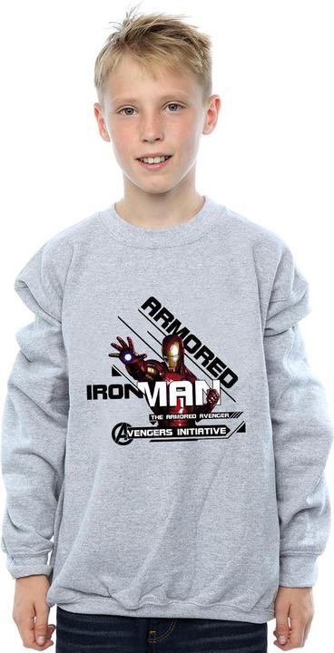 Image du produit - Sweat AVENGERS IRON MAN ARMOURED AVENGER - Garçon (140, 146)