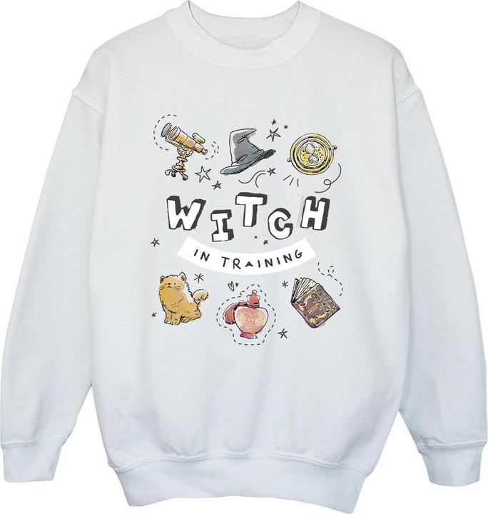Actual product image Girls Witch In Training Sweatshirt (152, 158)