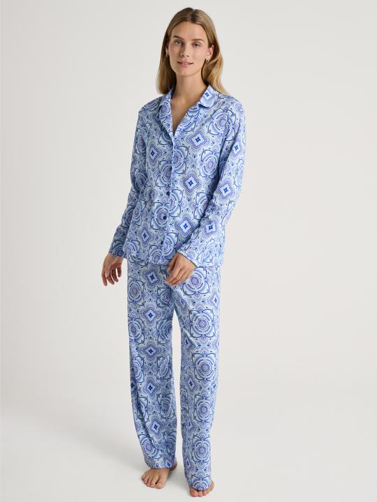 Produktbild Calida Spring Flower Dreams Pyjama, durchgeknöpft (XS)