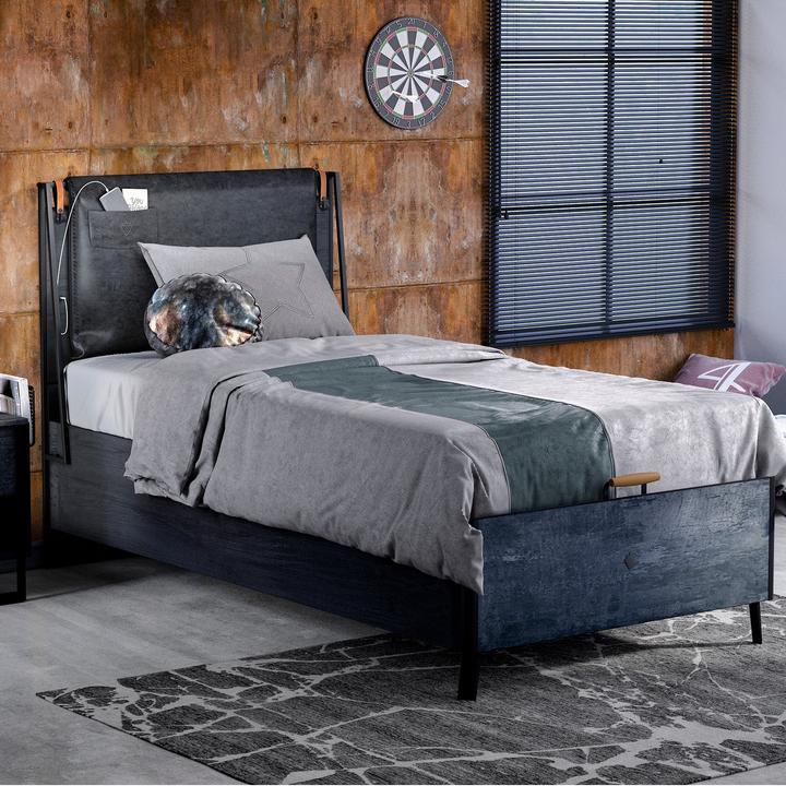 Image du produit Cilek Lit Dark Metal Line (100 x 200 cm)