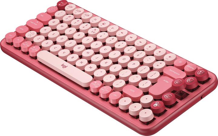 Produktbild Logitech Pop Keys Heartbreaker (Eng. Int., Kabellos)