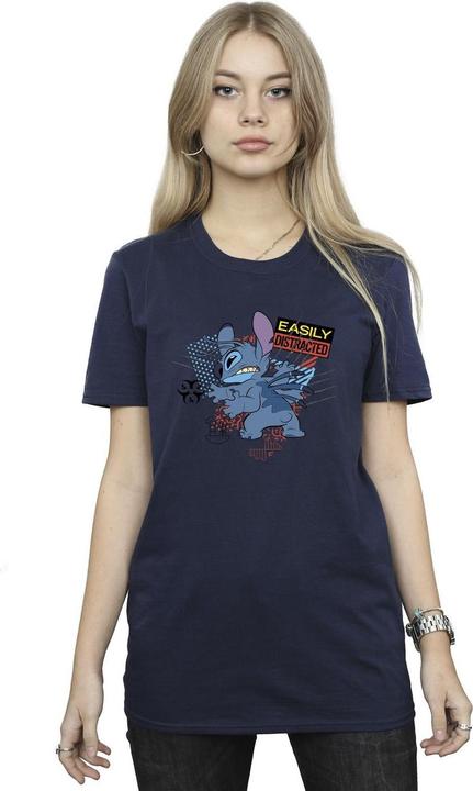 Produktbild Disney Lilo And Stitch Easily Distracted TShirt (M)