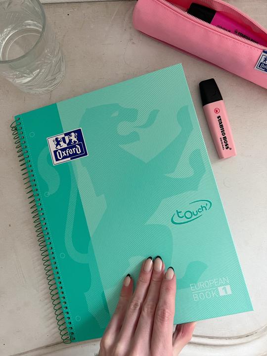 Immagine prodotto Oxford Libro europeo (A4+, Quadretti, Copertina rigida)