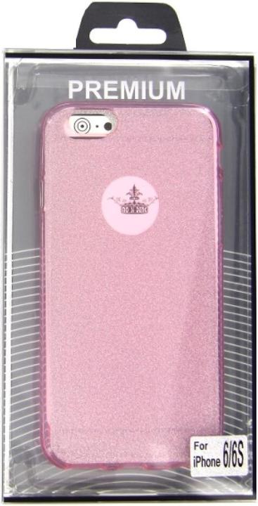 Actual product image OEM TPU Case Glitter iPhone 6 / 6S pink (Apple iPhone 6s, Apple iPhone 6)