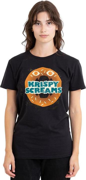 Immagine prodotto Monsters at Work Krispy Screams Maglietta Ciambella Adulto Unisex (XXL)