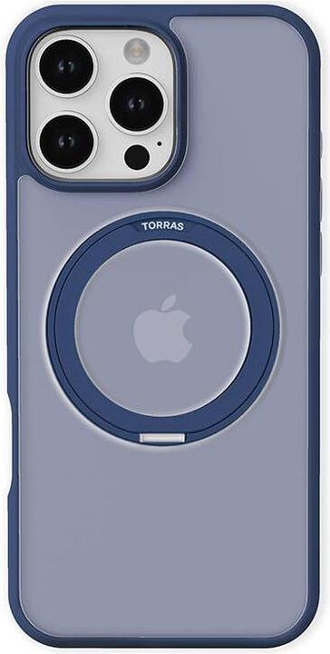 Produktbild Torras Ostand Pro Case for iPhone 16 ProMax (Blue) (Apple iPhone 16 Pro Max)