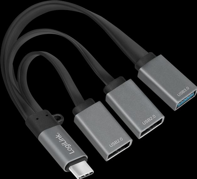 Produktbild LogiLink UA0315 (USB-C, 3 Ports)