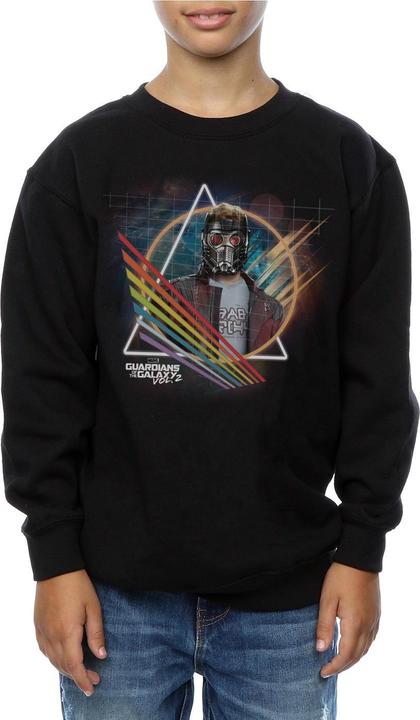 Produktbild Guardians Of The Galaxy Neon Star Lord Masked Sweatshirt Jungen (152, 158)