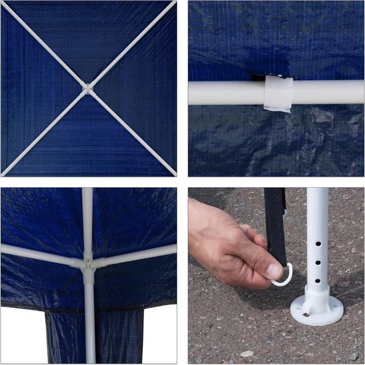 Actual product image Relaxdays Pavilion tent (300 cm, 300 cm)