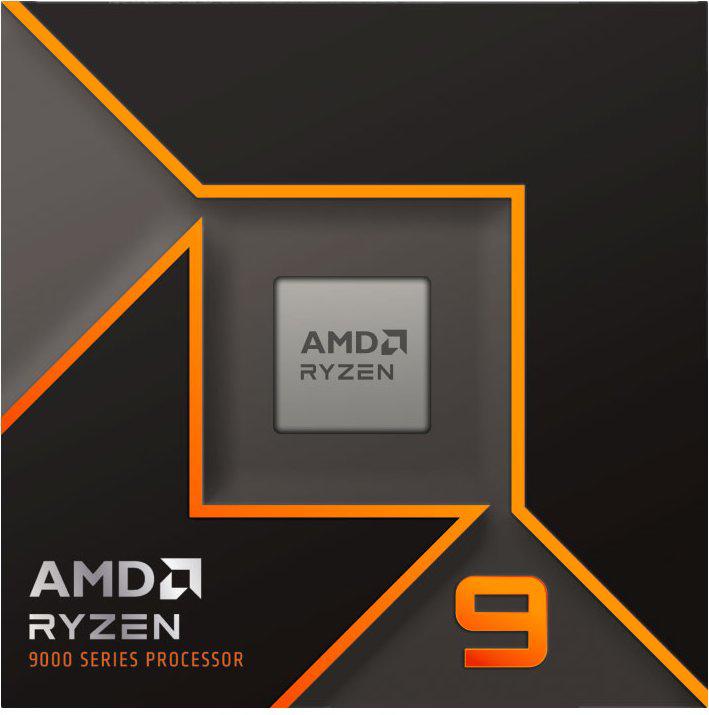 Actual product image AMD Ryzen 9 9900X (AM5, 4.40 GHz, 12 -Core)