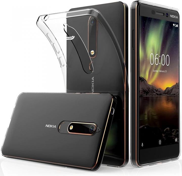 Immagine prodotto Screenguard Nokia 6.1 Custodia flessibile in TPU trasparente (Nokia 6.1)
