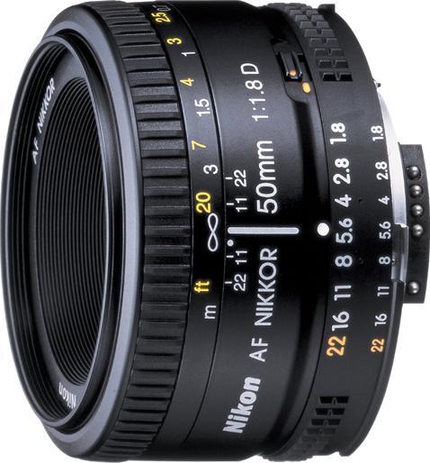 Produktbild Nikon AF Nikkor 50mm f/1.8D - (EU) (Nikon F, Vollformat)