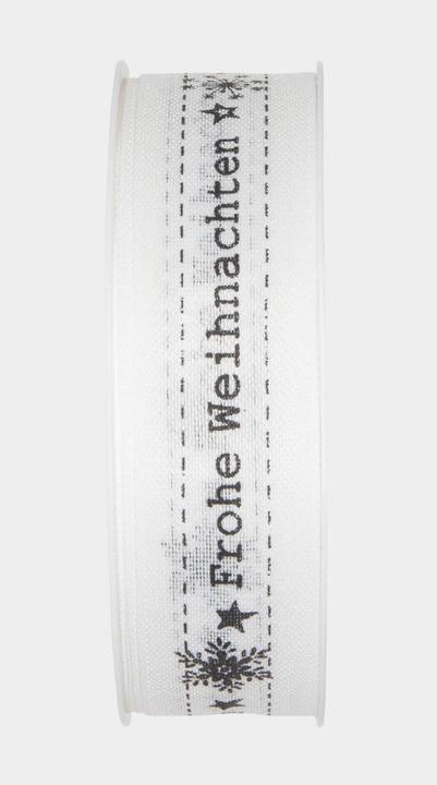 Produktbild Halbach Druckband Frohe Weihnachten, Geschenkband (Geschenkband)
