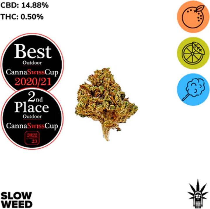 Produktbild SlowWeed Slow Weed Arancia Tonic 6g (6 g, Outdoor)