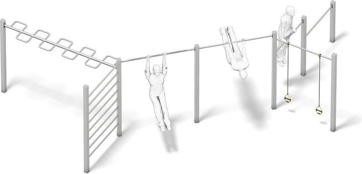 Actual product image Playparc Calisthenics Station Enterprise