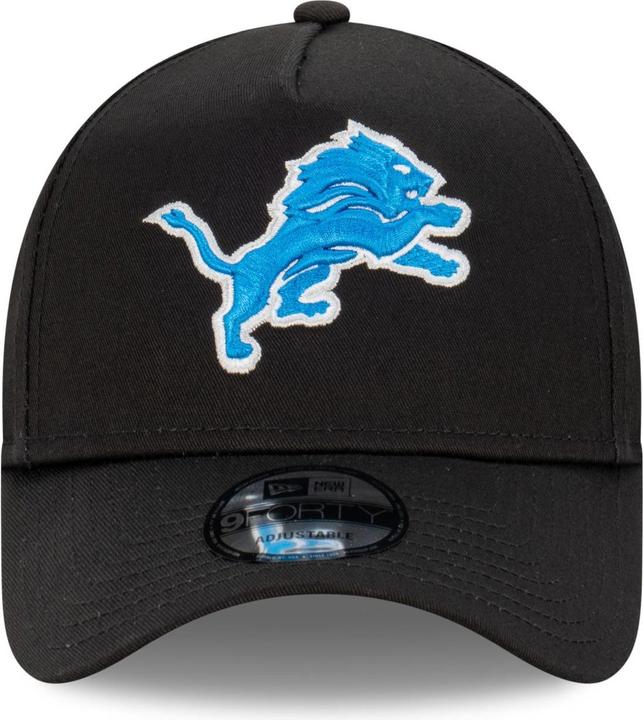 Produktbild New Era 9Forty A-Frame Cap - NFL Detroit Lions schwarz (One Size)