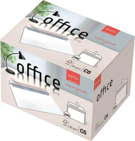 Image du produit Elco Bureau des enveloppes, sans fenêtre (C6, 200 x)
