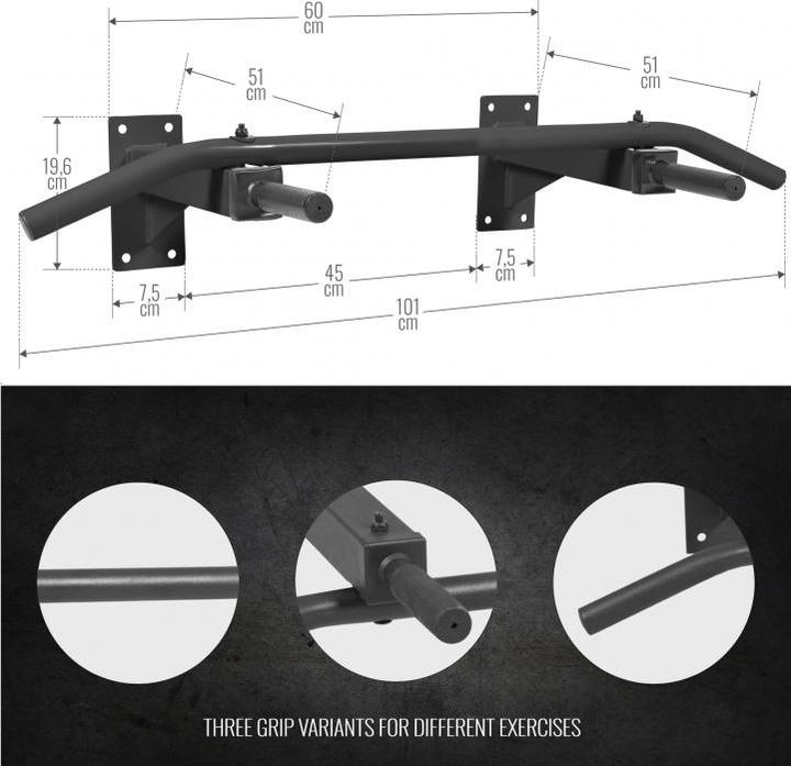 Actual product image Gorilla Sports Pull-up bar