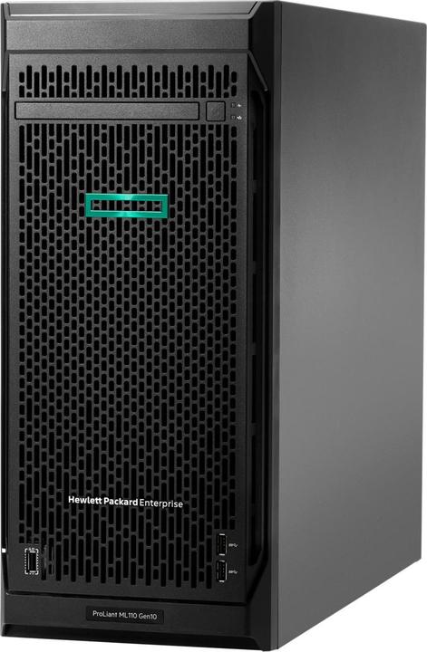 Actual product image HPE Server ProLiant ML110 Gen10 Xeon Silver 4208 Performance (Intel Xeon Silver 4208, 16 GB, Tower Server)