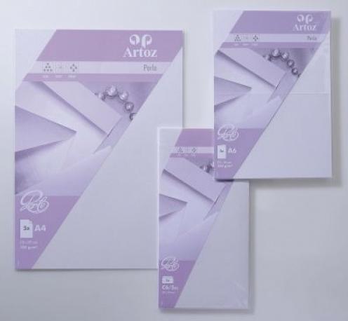Actual product image Artoz Pearl envelopes white (16 x 16 cm, 5 x)