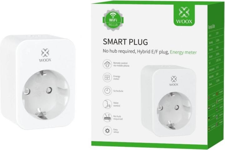 Woox R6118 Smart Plug 16A + energy monitor