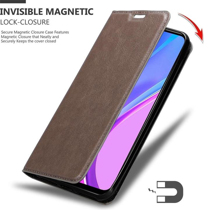 Image du produit Cadorabo Book Couverture magnétique invisible (Xiaomi Redmi 9)