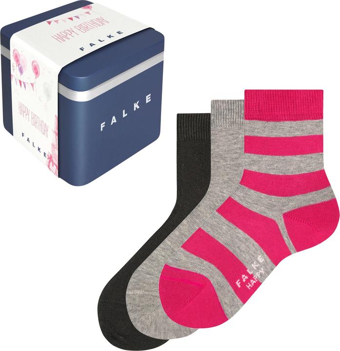 Immagine prodotto Falke Happy Giftbox 3-Pack SO Set (confezione da 3, 35 - 38)