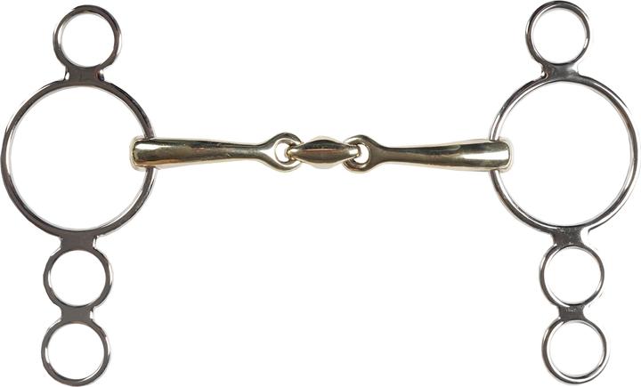 Immagine prodotto Horka Morso pessoa a 3 anelli per cavalli a doppia articolazione