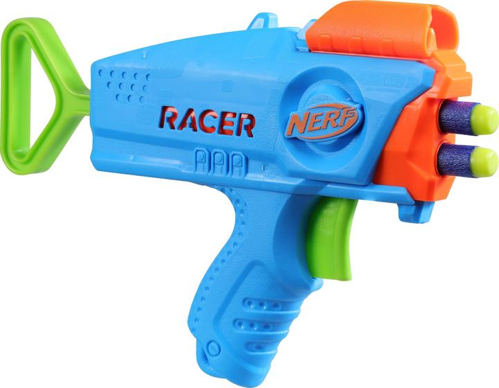 Actual product image Nerf Elite Junior Racer Easy Play Dart Blaster