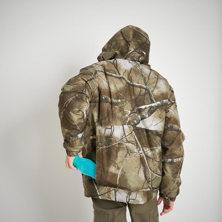 Solognac Jacke 100 Treemetic Kinder warm Camouflage