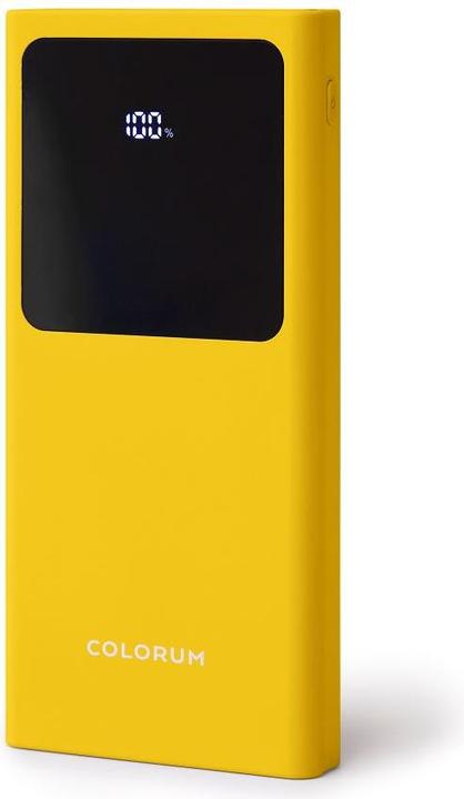 Image du produit Forever COLORUM Banque d'énergie 10 000 mAh CPB10-05 xJaune (10000 mAh, 22.50 W)