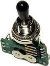 EMG 3-way B289 Toggle switch black knob (Instrumenten Tonabnehmer)
