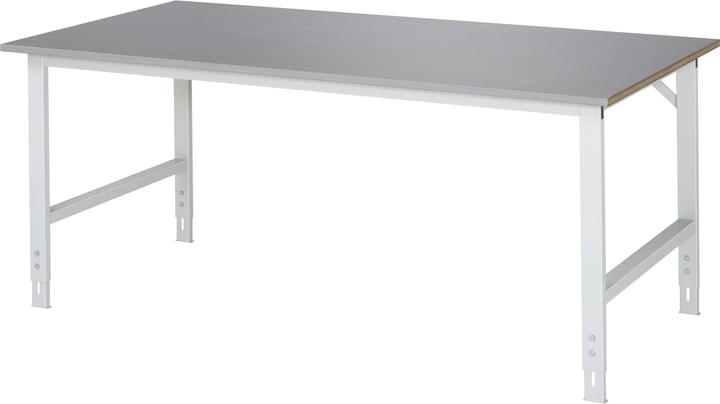 Produktbild RAU Werkbänke Arbeitstisch Tom Grundtisch 2000 x 1000 x 760 bis 1080 mm (100 cm, 200 cm)
