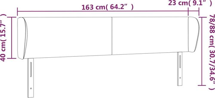 Produktbild VidaXL Pranav (163 x 23 x 88 cm)