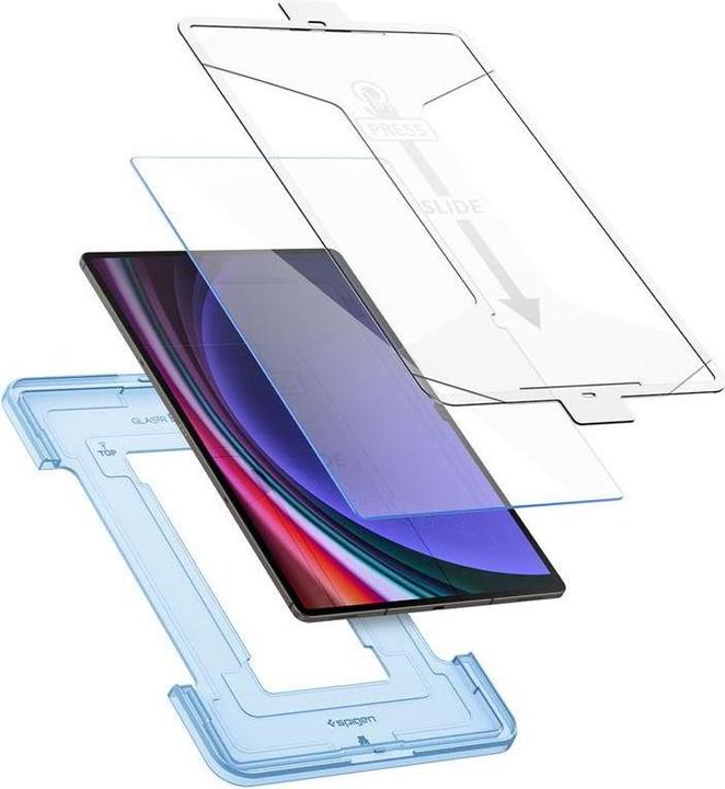 Produktbild Spigen Glas.TR Sam Tab S9 Ultra 14.6" X910/X916B "EZ FIT" szkło hartowane AGL06998 (1 Stück, Galaxy Tab S9 Ultra)
