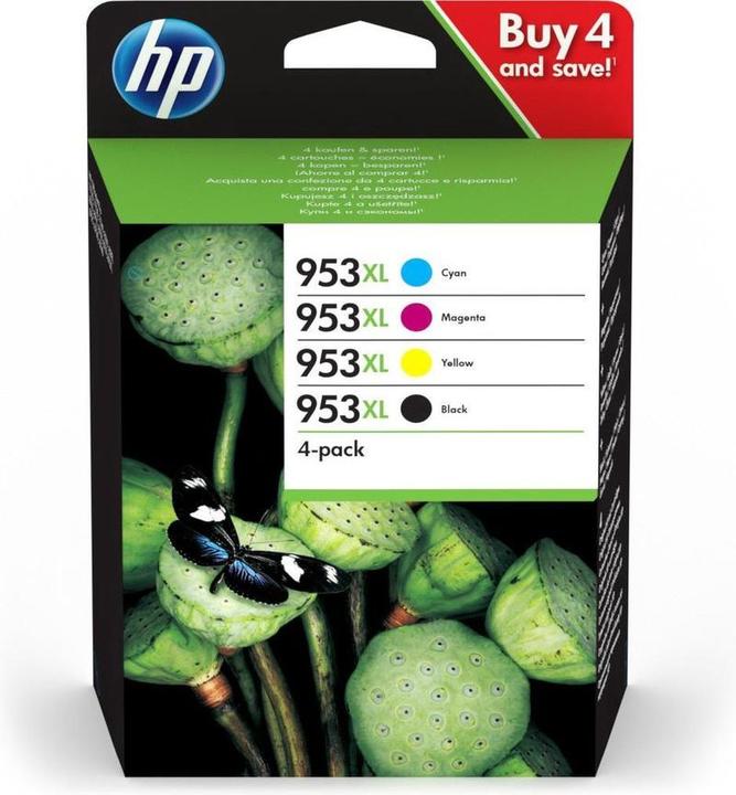 Actual product image HP 953XL - InkCartridge Color & Black (HP3HZ52AEB)