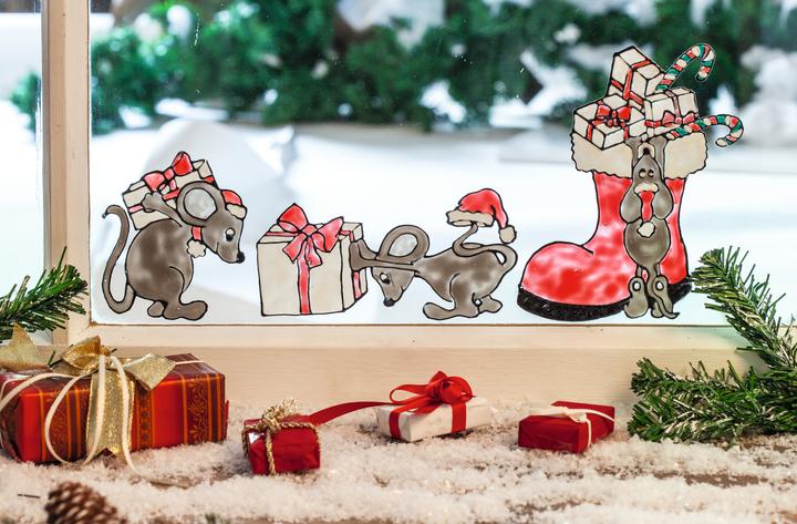 Produktbild VBS Window Fantasy Set "Weihnachten" (Multi)