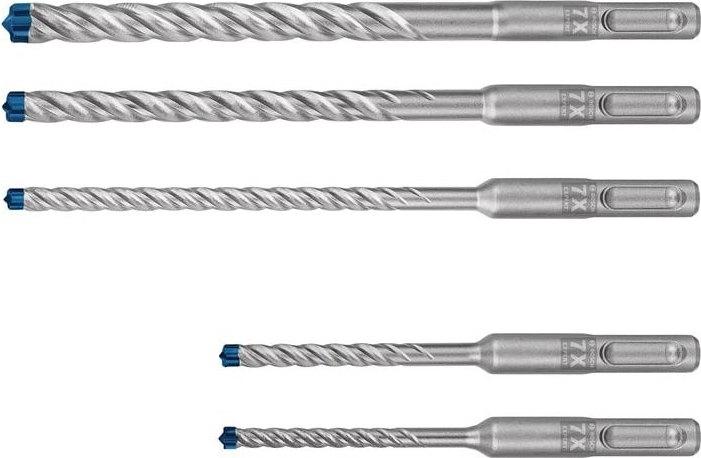 Actual product image Bosch Professional Zubehör EXPERT SDS plus-7X hammer drill bit set, 5/6/6/8/10 mm, 5 pcs. (5.0 mm, 6.0 mm, 10.0 mm, Ø 8.0 mm)